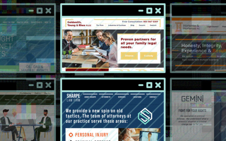 Get a successful new law firm website