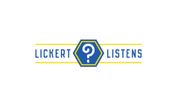 Lickert Listens logo design