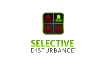 Selective Disturbance logo design