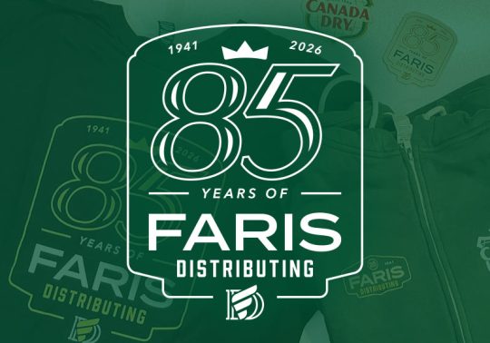 Faris Distributing 85th Anniversary Project by 4CDesignWorks