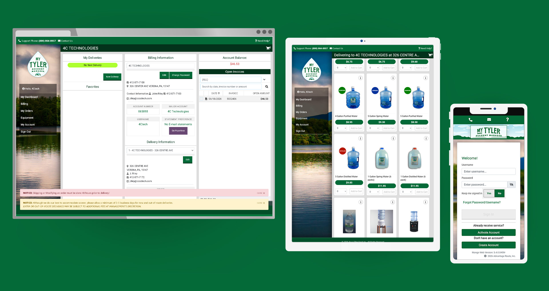 Tyler-Mountain-Water-ARS-Portal-responsiveViews Tyler Mountain Water New Brand ARS Customer Web Portal