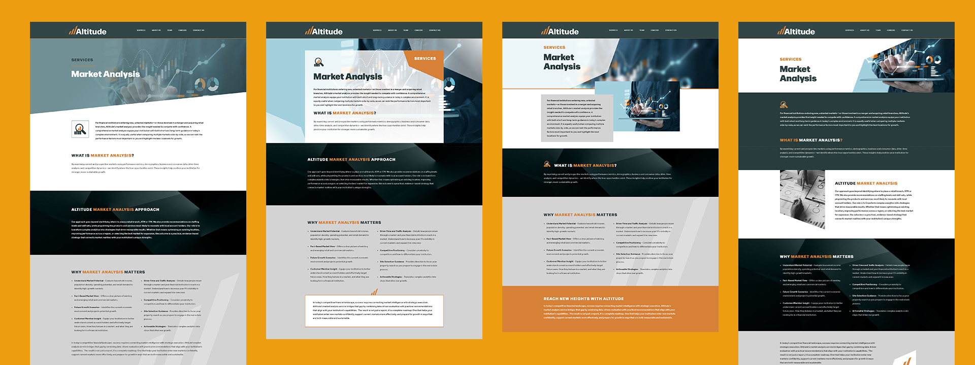 altitude-service-webpage-options Altitude Service Page Design Directions