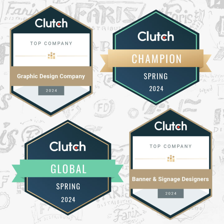 4CDesignWorks Honored as a Top Graphic Design Agency, Clutch Champion & Global Leader for Spring 2024
