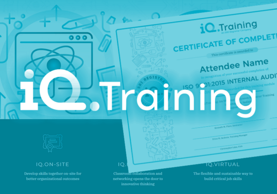 iQ Training Project by 4CDesignWorks