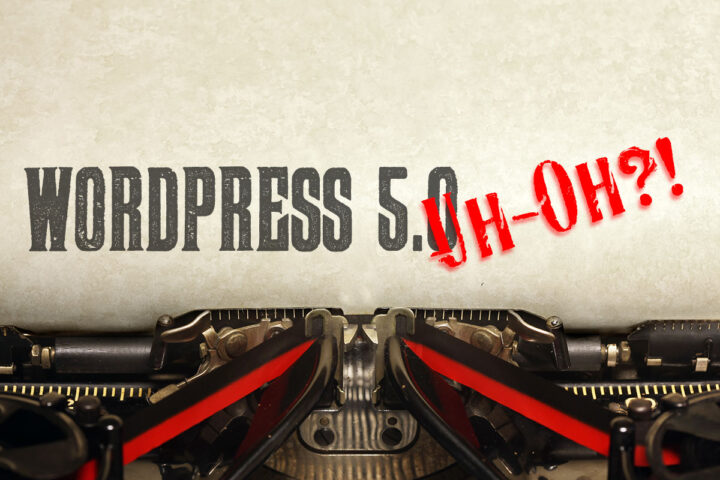 WordPress 5 point uh-oh?!
